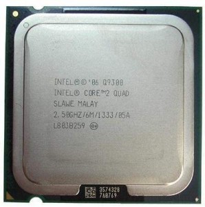 Intel Core 2 Quad Q9300 SLAMX SLAWE 2.4GHz 6MB CPUプロセッサー LGA775 (中古品)