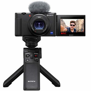 ソニー Vlog用カメラ VLOGCAM シューティンググリップキット ZV-1G(中古品)