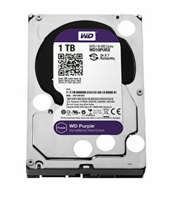 WD HDD 内蔵ハードディスク 3.5インチ 1TB WD Purple 監視カメラ用 WD10PUR(未使用品)