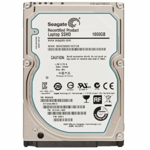 Seagate SSHD 2.5inch SATA 6Gb/s 1TB 64MB 5400rpm SSD(8GB MLC)+HDDハイ (未使用品)