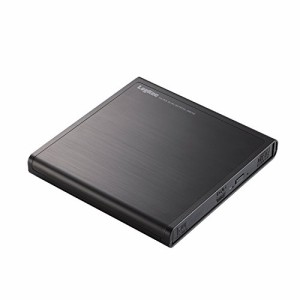 ロジテック DVDプレイヤー スマホ タブレット用 USB2.0 Android対応 ブラッ(未使用品)