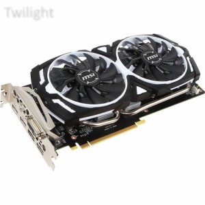 MSI GeForce GTX 1060?Armor 6?G ocv1グラフィックスカード(未使用品)