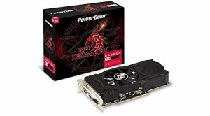 PowerColor AMD RX 560搭載 グラフィックボード 4GB AXRX 560 4GBD5-DHA(未使用品)