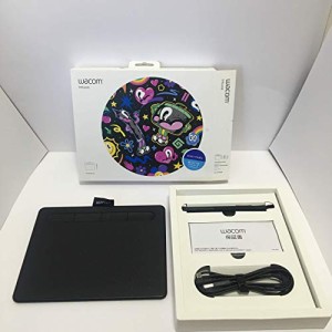 Wacom(ワコム)WACOM ペンタブレット （ブラック）Wacom Intuos Smallベーシ(未使用品)