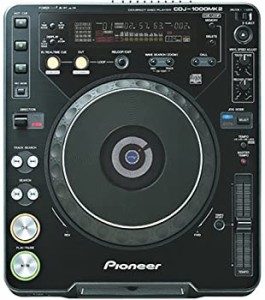 (中古品)Pioneer CDJシリーズ プロフェッショナルCDプレーヤー ブラック CDJ-1000MK
