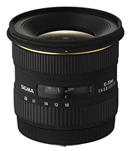 【中古 良品】 SIGMA 超広角ズームレンズ 10-20mm F4-5.6 EX DC HSM ニコン