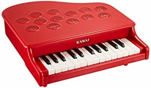 (中古品)KAWAI ミニピアノ P-25 (ローズレッド)