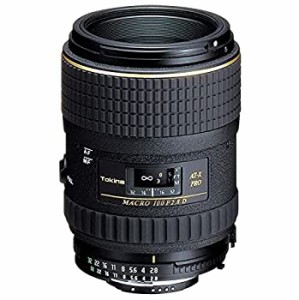 Tokina マクロレンズ AT-X M100 PRO D 100mm F2.8 MACRO ニコン用 フィルム(中古品）