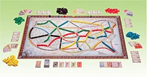 チケット トゥ ライド アメリカ横断鉄道レース!  (Ticket to Ride) ボードゲーム(中古品)