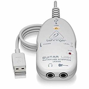 ベリンガー USBオーディオインターフェース ギター用 Mac・Windows対応 GUITAR LINK UCG102(中古品)