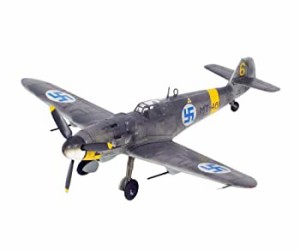 ファインモールド 1/72 ドイツ空軍 メッサーシュミット Bf109 G-6 フィンランド空軍 プラモデル FL14(中古品)