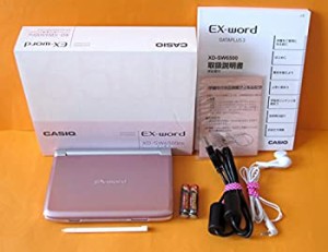 電子辞書 EX-WORD ピンク XD-SW6500PK(中古品)