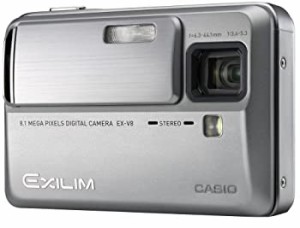 CASIO デジタルカメラ EXILIM (エクシリム) Hi-ZOOM シルバー EX-V8SR（中古品）