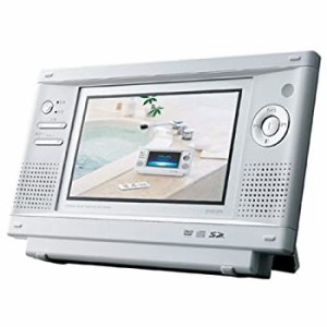 【中古品】 TWINBIRD 防水DVDプレーヤー ホワイト VD-J712W