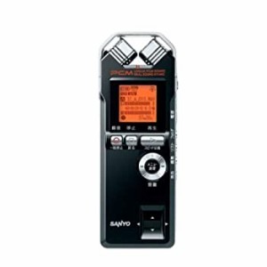 【中古 良品】 SANYO デジタルボイスレコーダー 「DIPLY TALK」 (ブラック)