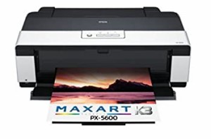 【中古】【輸入･日本仕様】EPSON MAXART インクジェットプリンター PX-5600 A3ノビ対応 PX-P/K3インク搭載 8色顔料インク