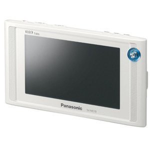 【中古 良品】 パナソニック   テレビ  SV-ME70-W ポータブル ワンセグ ホ 