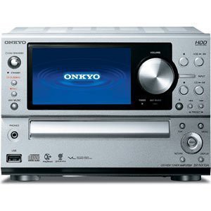 【中古 良品】 ONKYO CD/HDDチューナーアンプシステム シルバー BR-NX10A(S