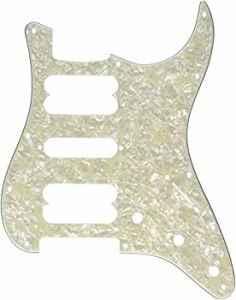 Fender ピックガード Pickguard StratocasterR H/S/H 11-Hole Mount Aged Wh(中古品)