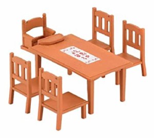 【中古】シルバニアファミリー 家具 ダイニングテーブルセット カ-412