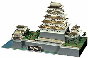 童友社 1/350 日本の名城 DXゴールドシリーズ 江戸城 プラモデル DG4(中古品)