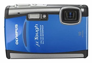 【中古 良品】 OLYMPUS 防水デジタルカメラ μTOUGH-6000 ブルー μTOUGH-6