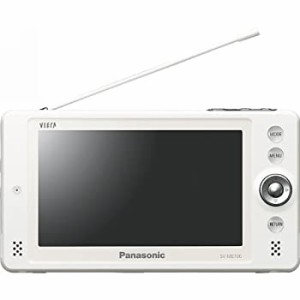 【中古品】 パナソニック  ポータブル  テレビ  SV-ME700-W ワンセグ ホ