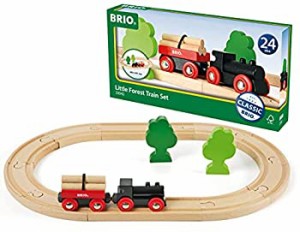 【中古】BRIO ( ブリオ ) 小さな森の基本レールセット [全18ピース] 対象年齢 2歳~ ( 電車 おもちゃ 木製 レール ) 33042