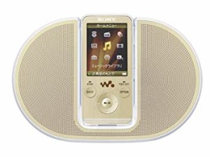 【中古】 SONY ウォークマン Sシリーズ FM付 NC機能 スピーカー付属 メモリータイプ 4GB ゴールド NW-S736FK N