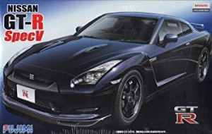 フジミ模型 1/24 インチアップシリーズ No.133 NISSAN GT-R R35 Spec-V プラモデル ID133(中古品)