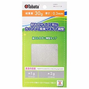 【中古】Tabata(タバタ) ゴルフ 鉛 テープ ウエイト ゴルフメンテナンス用品 薄型ウエイト30 30g GV0624