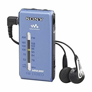 【中古】SONY FMステレオ/AMポケッタブルラジオ ブルー SRF-S86/L