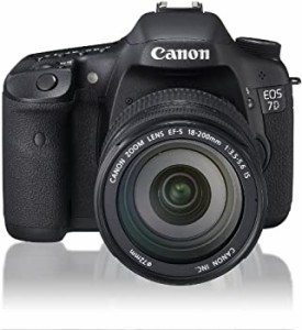 【中古】Canon デジタル一眼レフカメラ EOS 7D レンズキット EF-S18-200mm F3.5-5.6 IS EOS7D18200ISLK