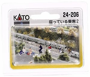 KATO Nゲージ 座っている乗客 2 24-206 ジオラマ用品(中古品)