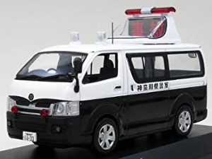 【中古】 ヒコセブン 1/43 トヨタ ハイエース DX 神奈川県警事故処理車 (H7430603) 完成品