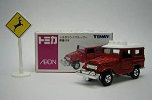 【中古】 TOMYトミカ【イオン・オリジナル】トヨタ ランドクルーザー標識付き