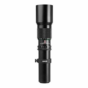 【中古】 Bower Tマウント 500mm f/8.0 プリセット望遠レンズ Tマウントが必要です