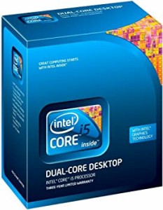 Intel Core i5 i5-660 3.33GHz 4M LGA1156 BX80616I5660(中古品)