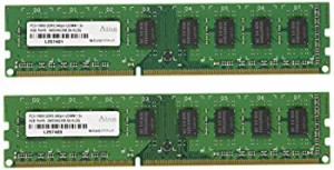 (中古品)アドテック DDR3 1333/PC3-10600 Unbuffered DIMM 4GB×2枚組 ADS10600D-4G