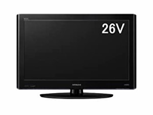 【中古】 日立 26V型 地上 BS 110度CSデジタルハイビジョン液晶テレビWooo (250GB HDD内蔵 録画機能付) L26-HP05-B