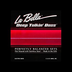 La Bella 760NB/Deep Talkin' Bass/060-135/5strings/Black Nylon Tap(中古品)