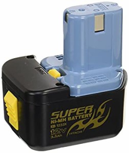 【中古】 HiKOKI ハイコーキ 日立工機 12V スーパー水素電池 3.3Ah バッテリー 冷却対応 0032-6075 EB1233X