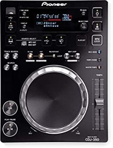 Pioneer DJ用CDプレーヤー ブラック CDJ-350(中古品)