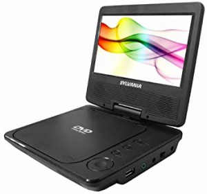 Sylvania SDVD7040B-Black 7-Inch Portable DVD Player%カンマ% Black(中古品)