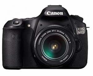 (中古品)Canon デジタル一眼レフカメラ EOS 60D レンズキット EF-S18-55mm F3.5-5.6