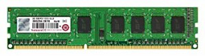 Transcend デスクトップPC用メモリ PC3-10600 DDR3 1333 2GB 1.5V 240pin D(中古品)