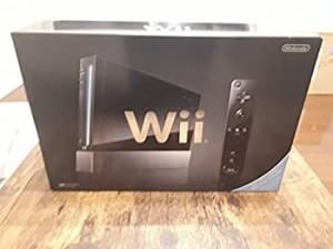 【中古 良品】 Wii本体 (クロ) (「Wiiリモコンプラス」同梱) (RVL-S-KAAH) 