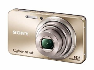 ソニー SONY デジタルカメラ Cybershot W570 1610万画素CCD 光学ｘ5 ゴール(中古品)