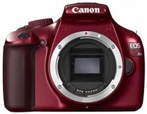 【中古】 Canon キャノン デジタル一眼レフカメラ EOS Kiss X50 ボディ レッド KISSX50RE-BODY