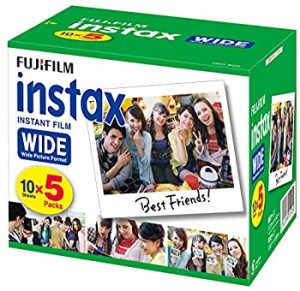 【中古】 FUJIFILM 富士フイルム インスタントカメラ ワイド用フィルム 50枚入 INSTAX WIDE K R 5